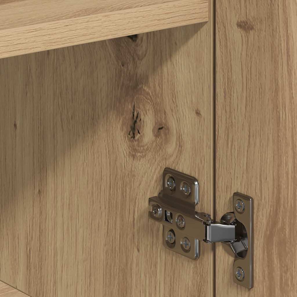 Credenza rovere artigianale 79 x 38 x 80 cm Legno multistrato