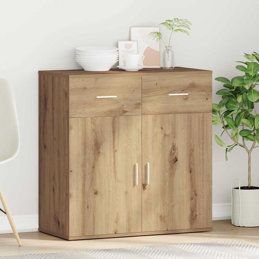 Credenza rovere artigianale 79 x 38 x 80 cm Legno multistrato