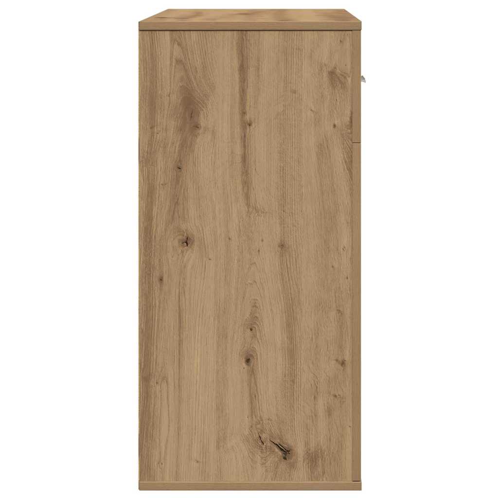 Credenza rovere artigianale 79 x 38 x 80 cm Legno multistrato