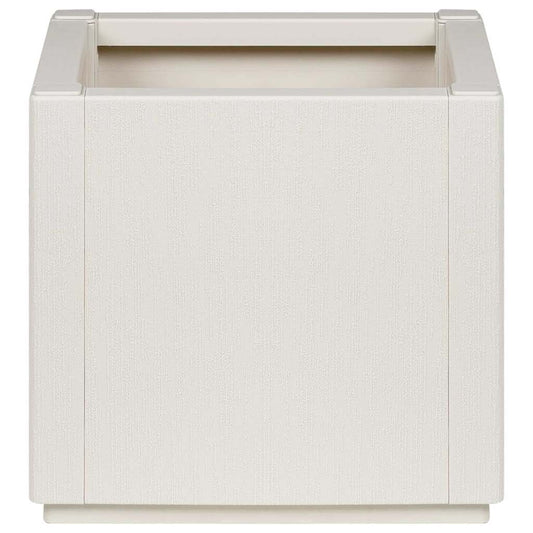 Vaso da giardino Bianco 36 x 36 x 35 cm Polipropilene