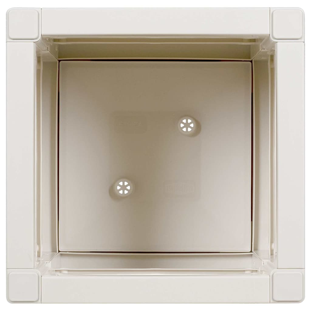 Vaso da giardino Bianco 36 x 36 x 35 cm Polipropilene
