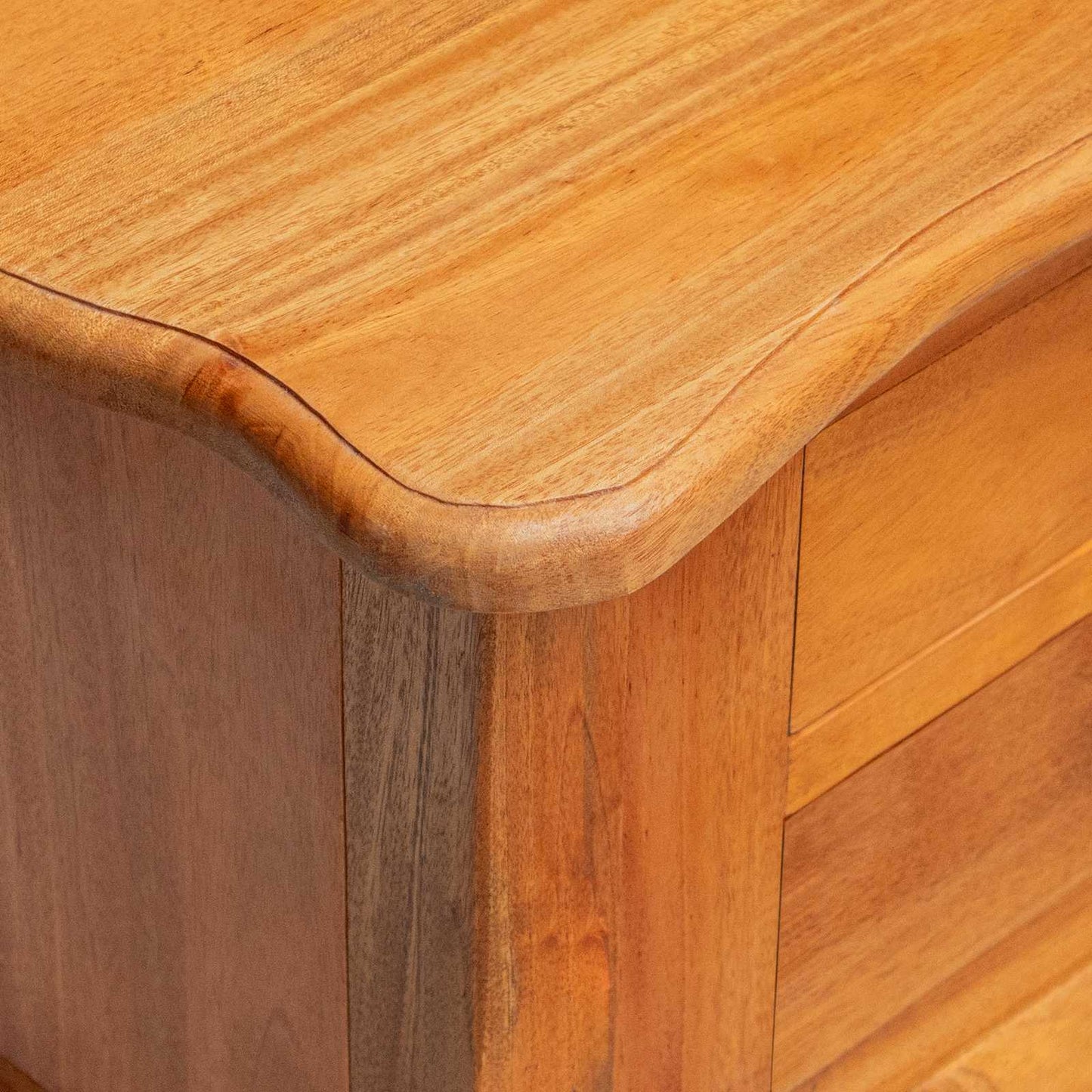 Tavolo laterale con cassetto Naturale 60,5 x 30 x 61 cm