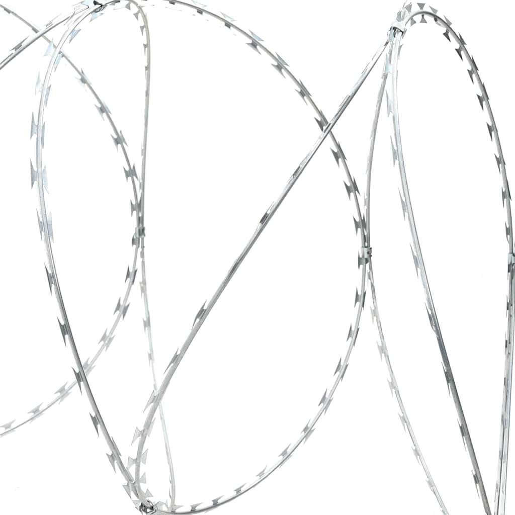 Filo Spinato Argento 5000 x 1,9 cm Acciaio zincato | homemem39