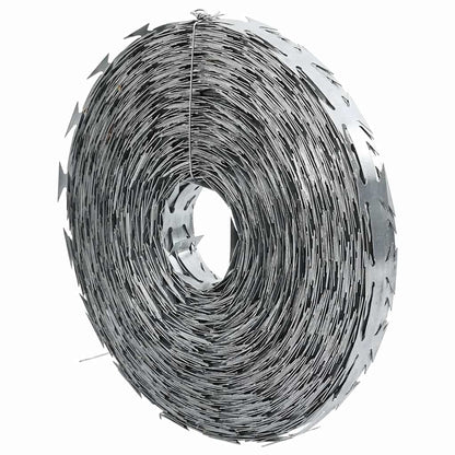 Filo Spinato Argento 5000 x 1,9 cm Acciaio zincato