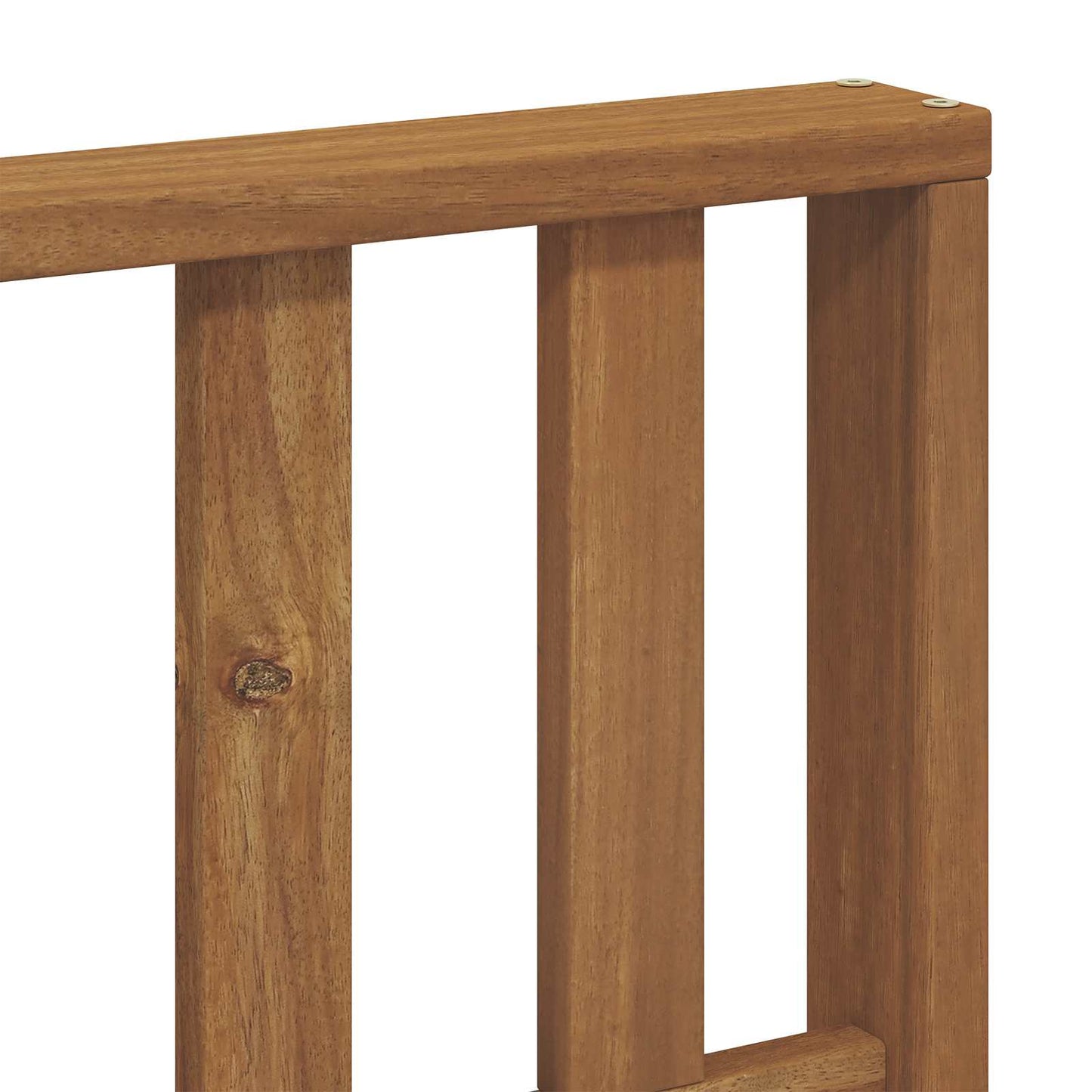Set divani 3 pcs Naturale e Crema Legno di Acacia Massello