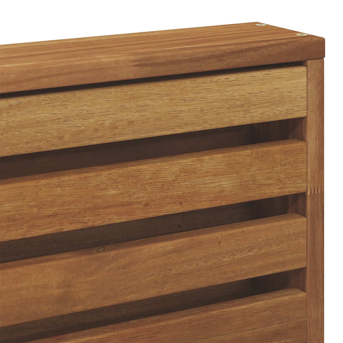 Set divani 3 pcs Naturale e Beige Legno di Acacia Massello | homemem39