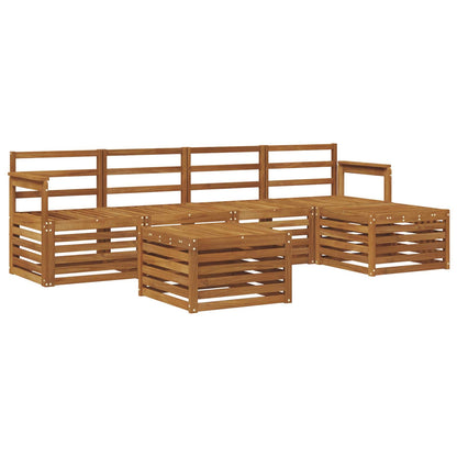 Set di divani da esterno 6 pcs Naturale | homemem39