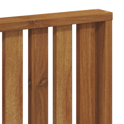 Set divani 8 pcs Naturale e Antracite Legno di Acacia Massello | homemem39