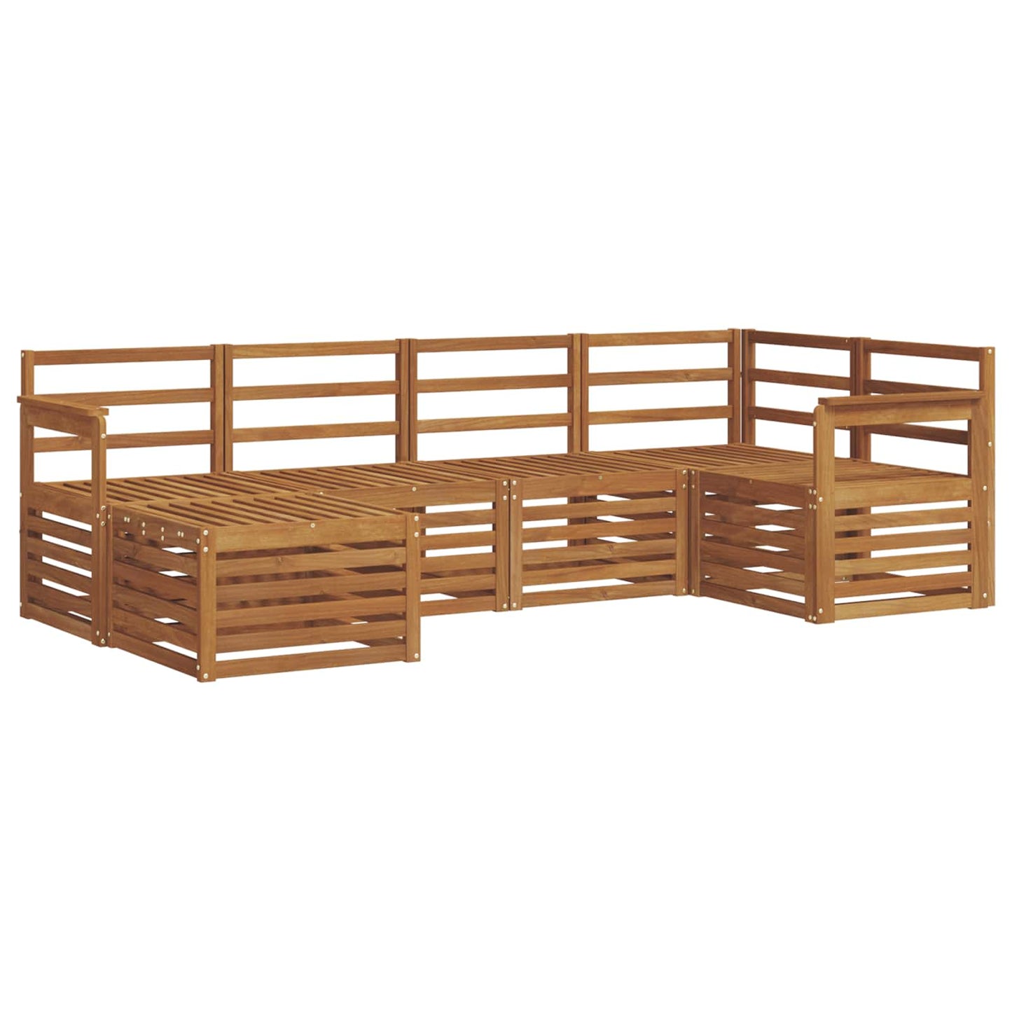 Set divano sezionale 6 pcs Naturale