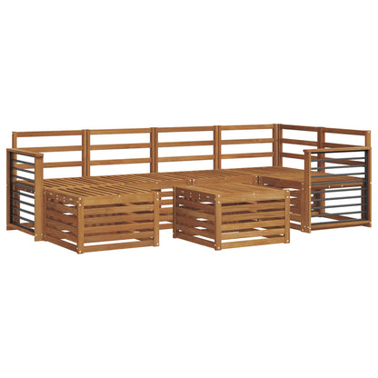 Set divani Naturale Legno di Acacia Massello | homemem39