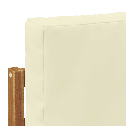 Set divano sezionale con cuscino 6 pcs Naturale e Crema