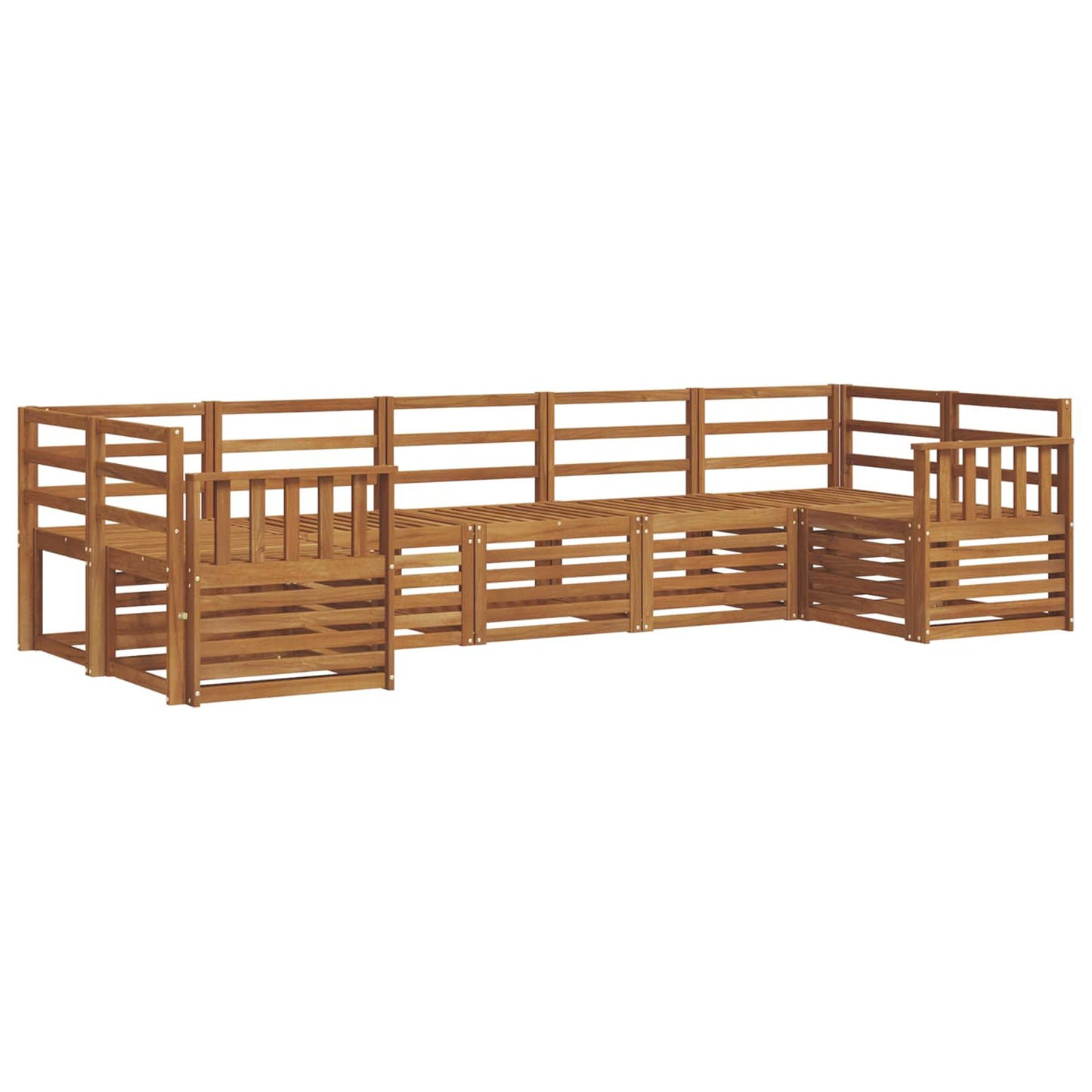 Set divano sezionale 7 pcs Naturale | homemem39