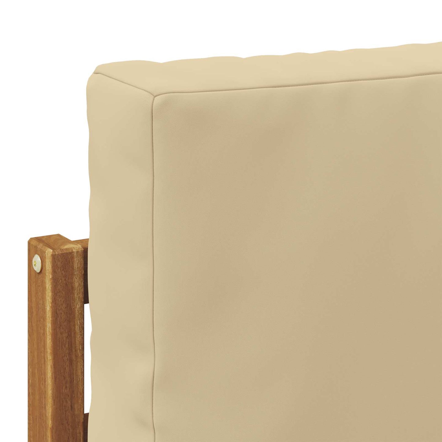 Set di divani da esterno con cuscino 3 pcs Naturale e Beige | homemem39
