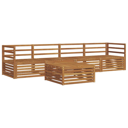 Set di divani da esterno 5 pcs Naturale | homemem39