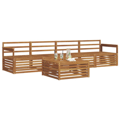 Set di divani da esterno 5 pcs Naturale | homemem39