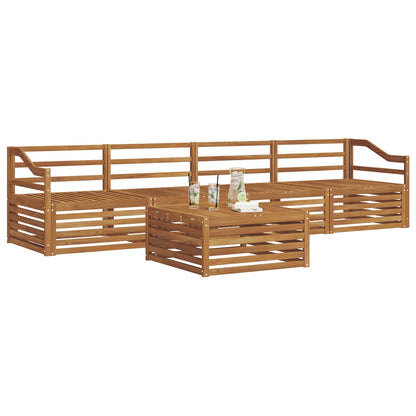 Set di divani da esterno 5 pcs Naturale | homemem39
