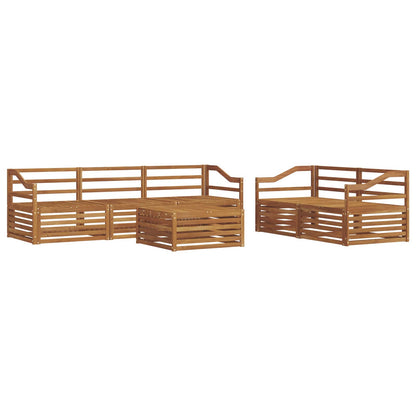 Set di divani da esterno 6 pcs Naturale | homemem39