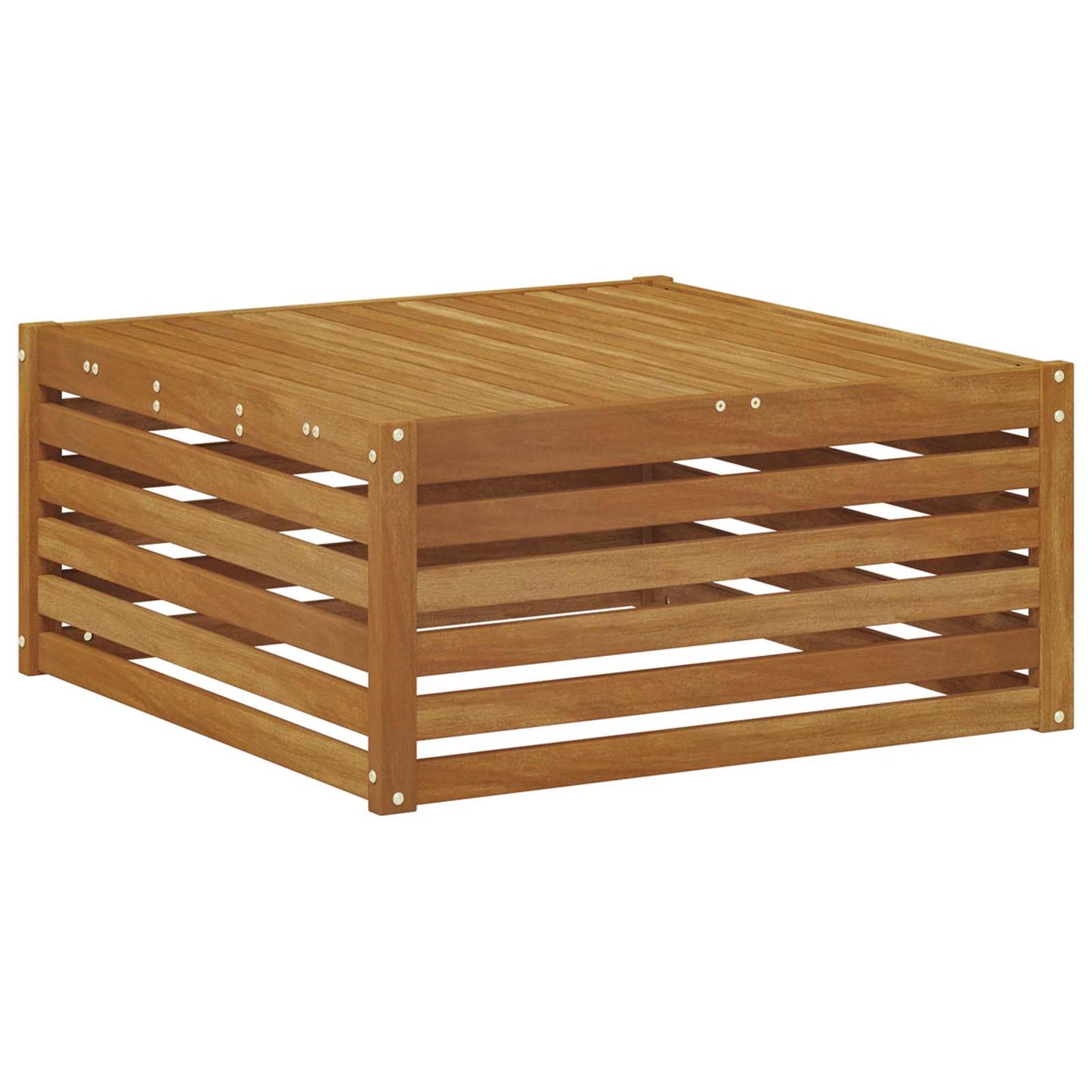 Set di divani da esterno con cuscino 7 pcs Naturale e Crema
