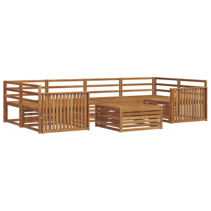 Set di divani da esterno 7 pcs Naturale | homemem39