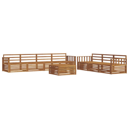 Set di divani da esterno 8 pcs Naturale | homemem39