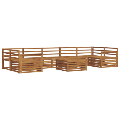 Set di divani da esterno 8 pcs Naturale | homemem39