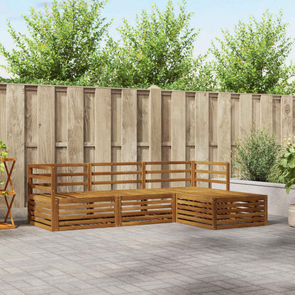 Set di divani da esterno Naturale 245,5 x 162,5 x 73 cm | homemem39