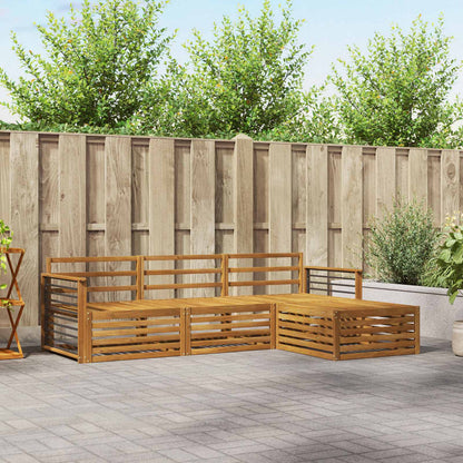 Set di divani da esterno Naturale 249,5 x 162,5 x 73 cm | homemem39