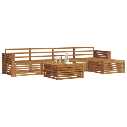 Set di divani da esterno 6 pcs Naturale | homemem39