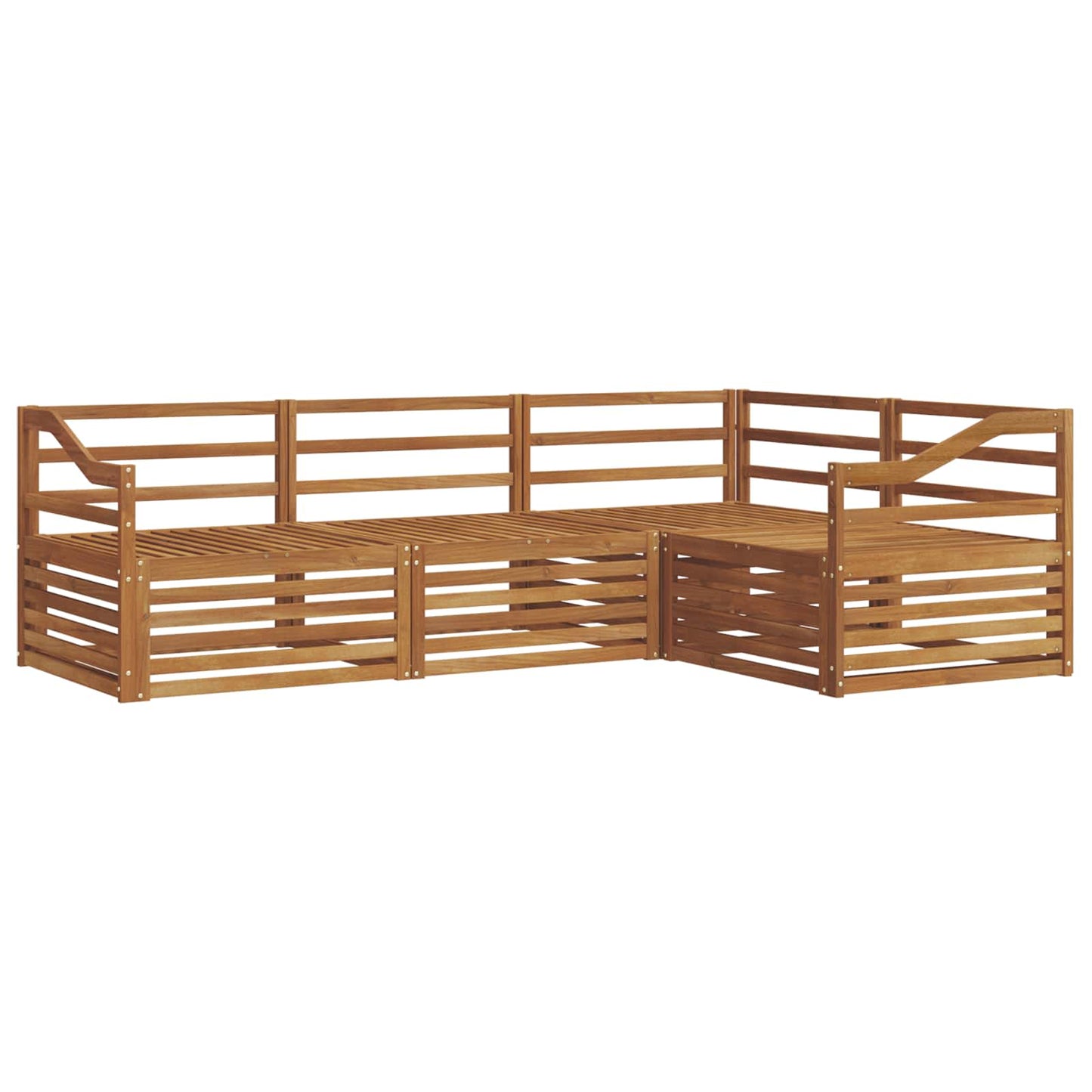 Set di divani da esterno 4 pcs Naturale | homemem39