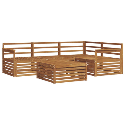 Set di divani da esterno 5 pcs Naturale