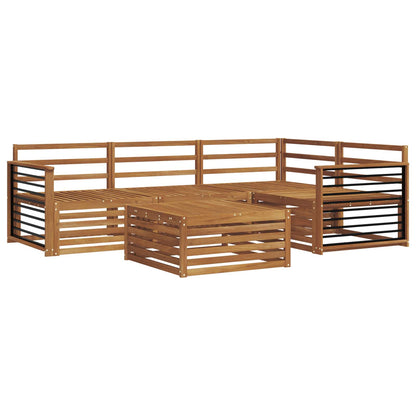 Set di divani da esterno 5 pcs Naturale | homemem39