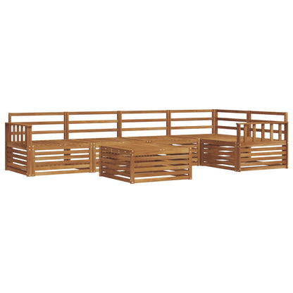 Set di divani da esterno 6 pcs Naturale | homemem39