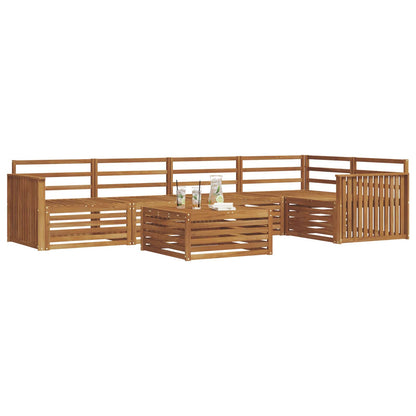 Set di divani da esterno 6 pcs Naturale | homemem39