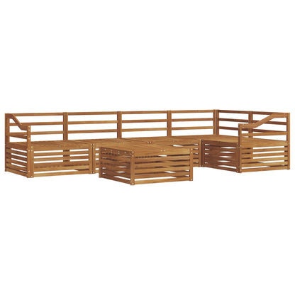 Set di divani da esterno 6 pcs Naturale | homemem39