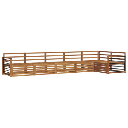 Set di divani da esterno 6 pcs Naturale | homemem39