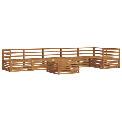 Set di divani da esterno 7 pcs Naturale | homemem39