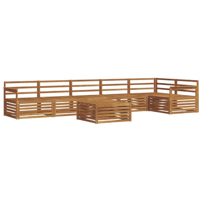 Set di divani da esterno 7 pcs Naturale | homemem39