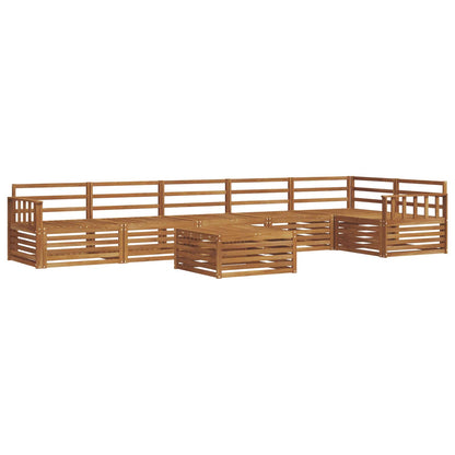 Set di divani da esterno 7 pcs Naturale | homemem39