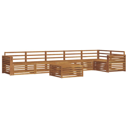 Set di divani da esterno 7 pcs Naturale | homemem39