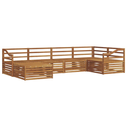 Set di divani da esterno 6 pcs Naturale | homemem39