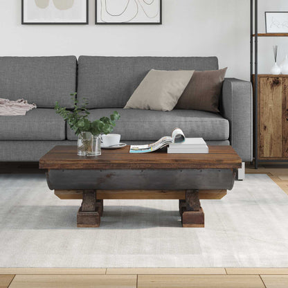 Tavolino da salotto Naturale 90 x 50 x 35 cm legno | homemem39
