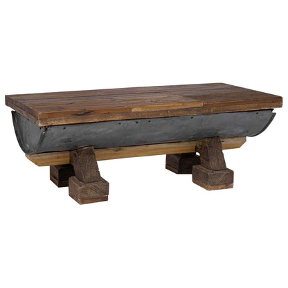Tavolino da salotto Naturale 90 x 50 x 35 cm legno | homemem39