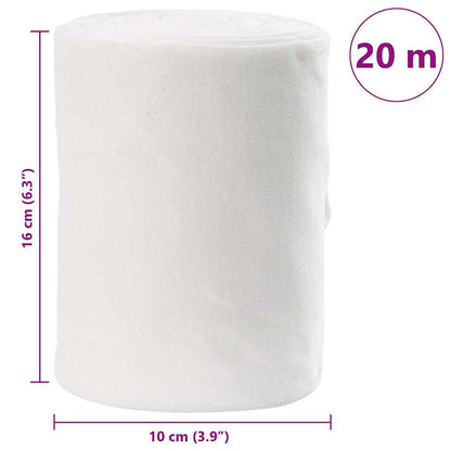 Tubo di Drenaggio Bianco 16 x 2000 cm Tessuto | homemem39