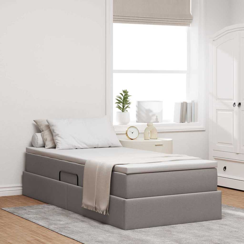 Letto con contenitore e materasso Talpa 90 x 190 cm Poliestere | homemem39