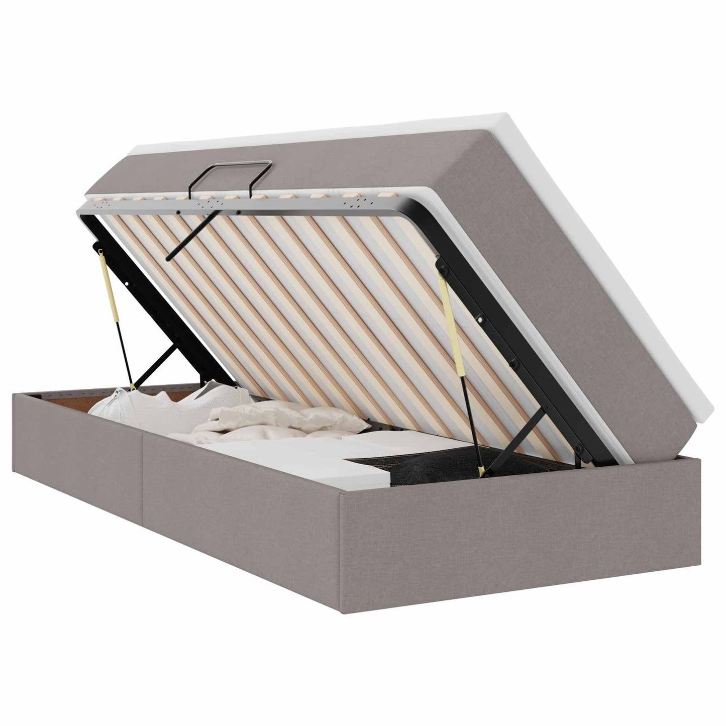 Letto con contenitore e materasso Talpa 90 x 190 cm Poliestere | homemem39
