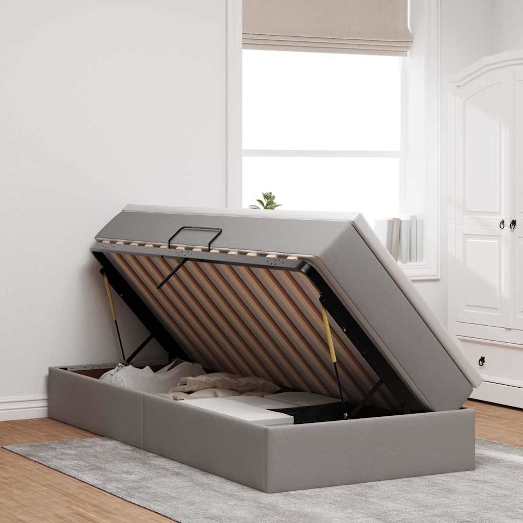 Letto con contenitore e materasso Talpa 100 x 200 cm Poliestere | homemem39