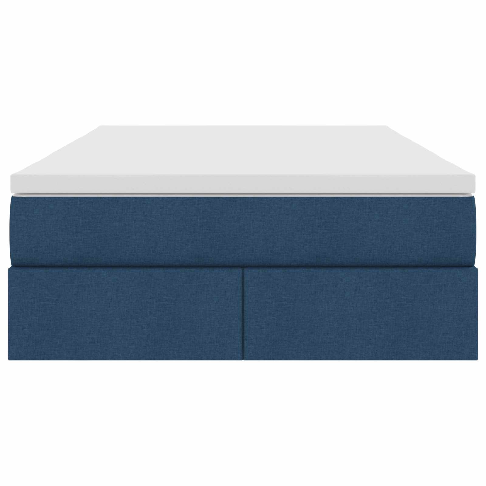 Letto con contenitore e materasso Blu 120 x 190 cm Poliestere | homemem39