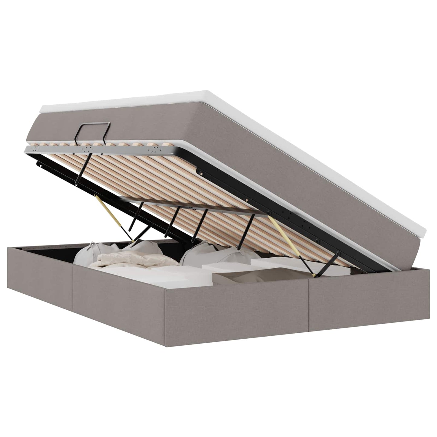 Letto con contenitore e materasso Talpa 140 x 200 cm Poliestere | homemem39