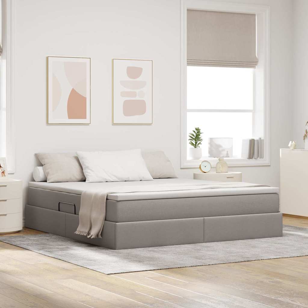 Letto con contenitore e materasso Talpa 160 x 200 cm Poliestere | homemem39