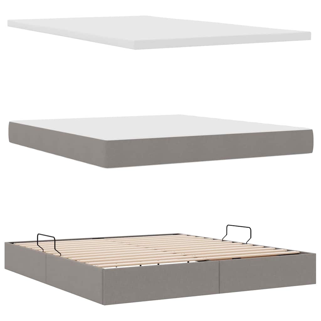 Letto con contenitore e materasso Talpa 160 x 200 cm Poliestere | homemem39